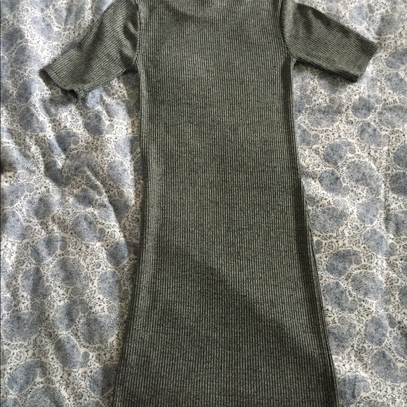 Topshop Ribbed Bodycon Dress - Picture 6 of 6